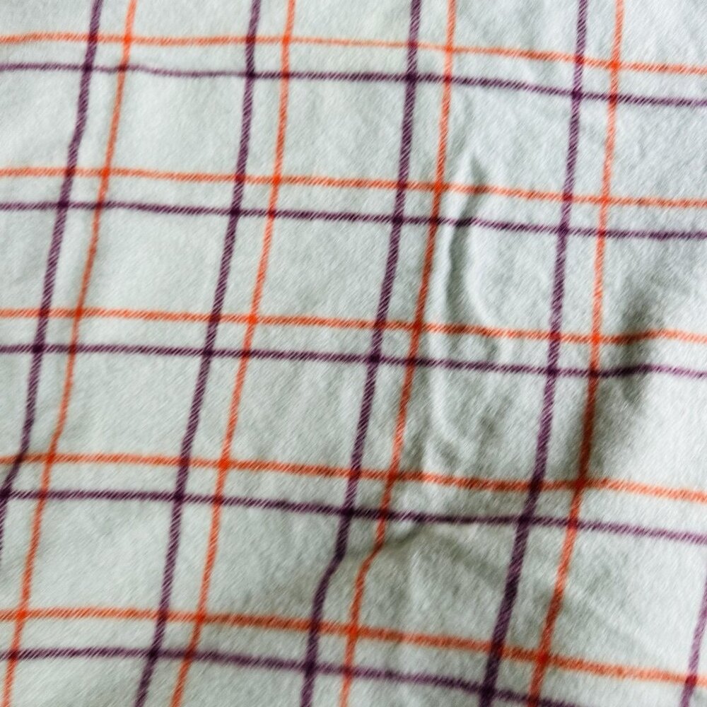 Faribault Woolen Mills + West Elm blanket throw 44”x 55” made in the USA Mint - Picture 8 of 8